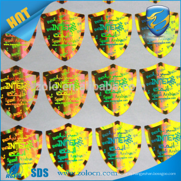 Anti-fake Hologram Sticker and Holographic Label 3D Round Security Custom Hologram Sticker Printing